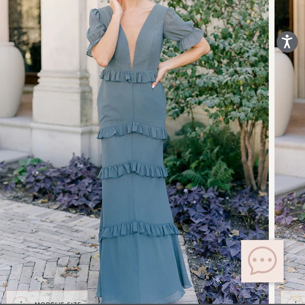 Revelry Harley Chiffon Dress